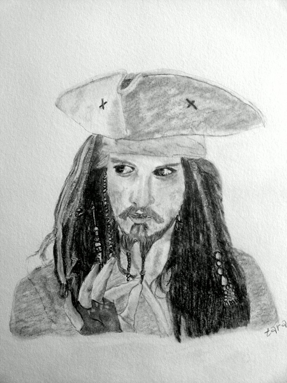 Jack Sparrow - kresba Tara
